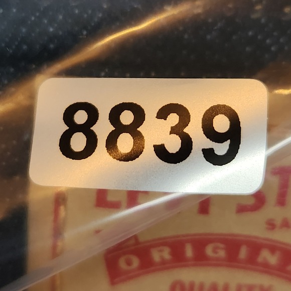 Levis 515 Jeans Womens 14 Dark Wash High Rise Bootcut Stretch Denim 35x32 New - Picture 13 of 13